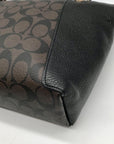 Coach Brown Monogram Canvas Kacey Convertible Satchel Bag C6230