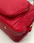 MKF Red Signature Backpack Bag