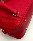 MKF Red Signature Backpack Bag