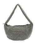 I.N.C. International Concepts Black Diamond Mesh Hobo Bag