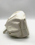 Arezzo Cream Leather Shoulder Bag