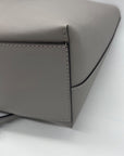 Michael Kors Pearl Grey Coated Canvas Sheila Tote
