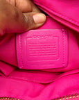 Coach Brown Signature Print Coated Canvas File Bag F23866