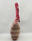 The Sak Multi-Color Fabric Belle Crochet Tote Bag