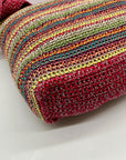 The Sak Multi-Color Fabric Belle Crochet Tote Bag