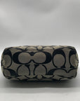 Coach Signature Canvas Black Tote Bag F15112
