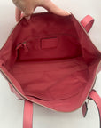 Coach Blush Pink Pebbled leather Taylor Tote Bag 38312