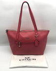 Coach Blush Pink Pebbled leather Taylor Tote Bag 38312