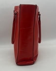 Kate Spade Red Pebbled Grain Leather Tote Bag