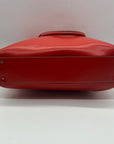 Kate Spade Red Pebbled Grain Leather Tote Bag