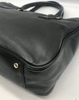 Kate Spade Black Pebbled Leather Primrose Hill Goldie Satchel Bag