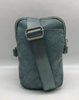 French Connection Light Blue Multi Pocket Crossbody Bag