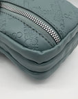 French Connection Light Blue Multi Pocket Crossbody Bag