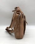 Giani Bernini Brown Pebble Crossbody Bag