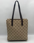 Dooney & Bourke Tan East/West Signature Tote Bag