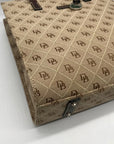 Dooney & Bourke Tan East/West Signature Tote Bag