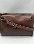 Baseballism Brown Glove Leather Crossbody Bag