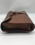 Baseballism Brown Glove Leather Crossbody Bag
