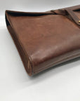 Baseballism Brown Glove Leather Crossbody Bag