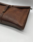 Baseballism Brown Glove Leather Crossbody Bag