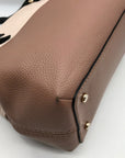 Kate Spade Pink Colorblock Pebbled Leather Jackson Street Octavia Shoulder Bag
