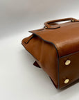 Michael Kors Brown Leather Hamilton Traveler Tote Bag
