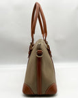 Dooney & Bourke Light Olive Green Pebbled Leather Vintage Convertible Satchel Bag