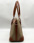 Dooney & Bourke Light Olive Green Pebbled Leather Vintage Convertible Satchel Bag
