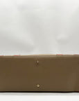 Dooney & Bourke Light Olive Green Pebbled Leather Vintage Convertible Satchel Bag