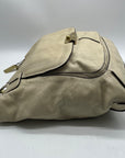 Coach Beige Leather Shoulder Bag 16815
