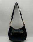 Coach Black Leather Jes Hobo Bag F72702
