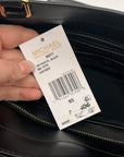 Michael Kors Black Leather Mott Tote Bag