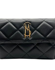 Steve Madden Black Quilted Crossbody Bag