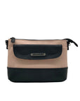 Stone Mountain Pink Colorblock Pebbled Faux Leather Crossbody
