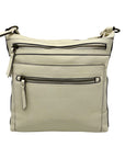 Style & Co Hudsonn Beige Faux Leather Crossbody