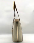Michael Kors Pale Gold Large Jet Set Travel Top Zip Tote Bag