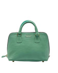 WKND WYFR Convertible Aquamarine Croc Embossed Leather Satchel