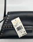 Michael Kors Black Leather Ludlow Convertible Shoulder Bag