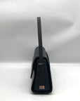 Michael Kors Black Leather Ludlow Convertible Shoulder Bag