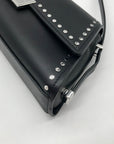Michael Kors Black Leather Ludlow Convertible Shoulder Bag