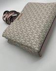 Michael Kors Cream Trisha Triple Compartment Crossbody Bag