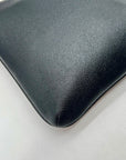 Coach Black Crossgrain Leather Mini rowan File Bag CE871