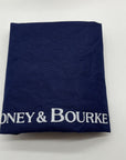 Dooney & Bourke Brown & Cream Monogram Canvas Vintage Satchel