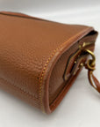 Dooney & Bourke Brown Leather Crossbody Bag
