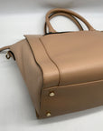 Kate Spade Tan Leather Hadley Street Convertible Satchel