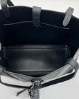 Rebecca Minkoff Black Pebbled Leather Megan Tote Bag