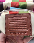 Coach Brown Signature Canvas 70th Anniversary Willis Bag- 19034