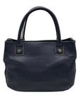 Talbots Blue Leather Shoulder Bag