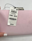 I.N.C International Concepts Pink Dogwood Satin Crystal Frame Clutch