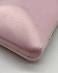 I.N.C International Concepts Pink Dogwood Satin Crystal Frame Clutch